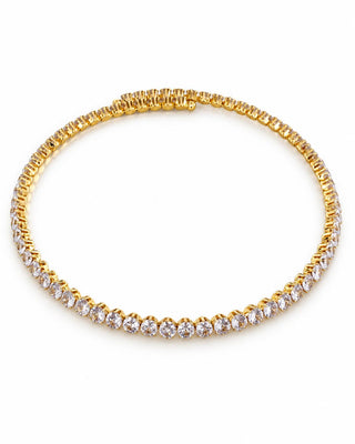 Yuvarlak Form Su Yolu Choker Kolye