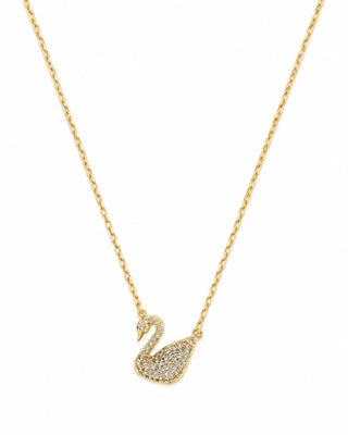 14K Gold Kuğu Kolye