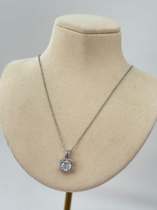 Çelik Silver Tektaş Kolye