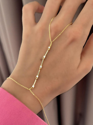 Gold Sıra Taşlı Şahmeran