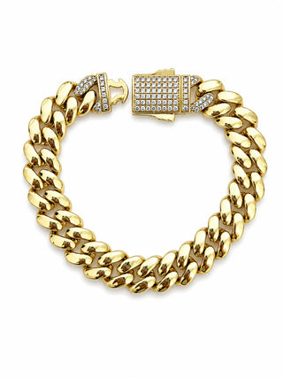 14K Gold Klasik Gurmet Bileklik