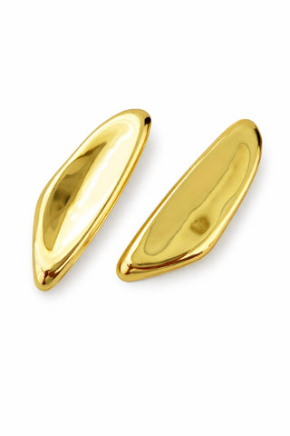 Marka Model Gold Plaka Küpe