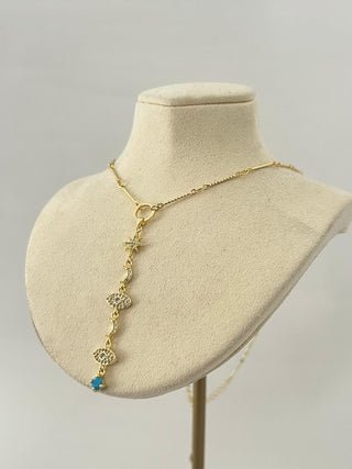 Tasarım Göz Ay Detay Y Kolye